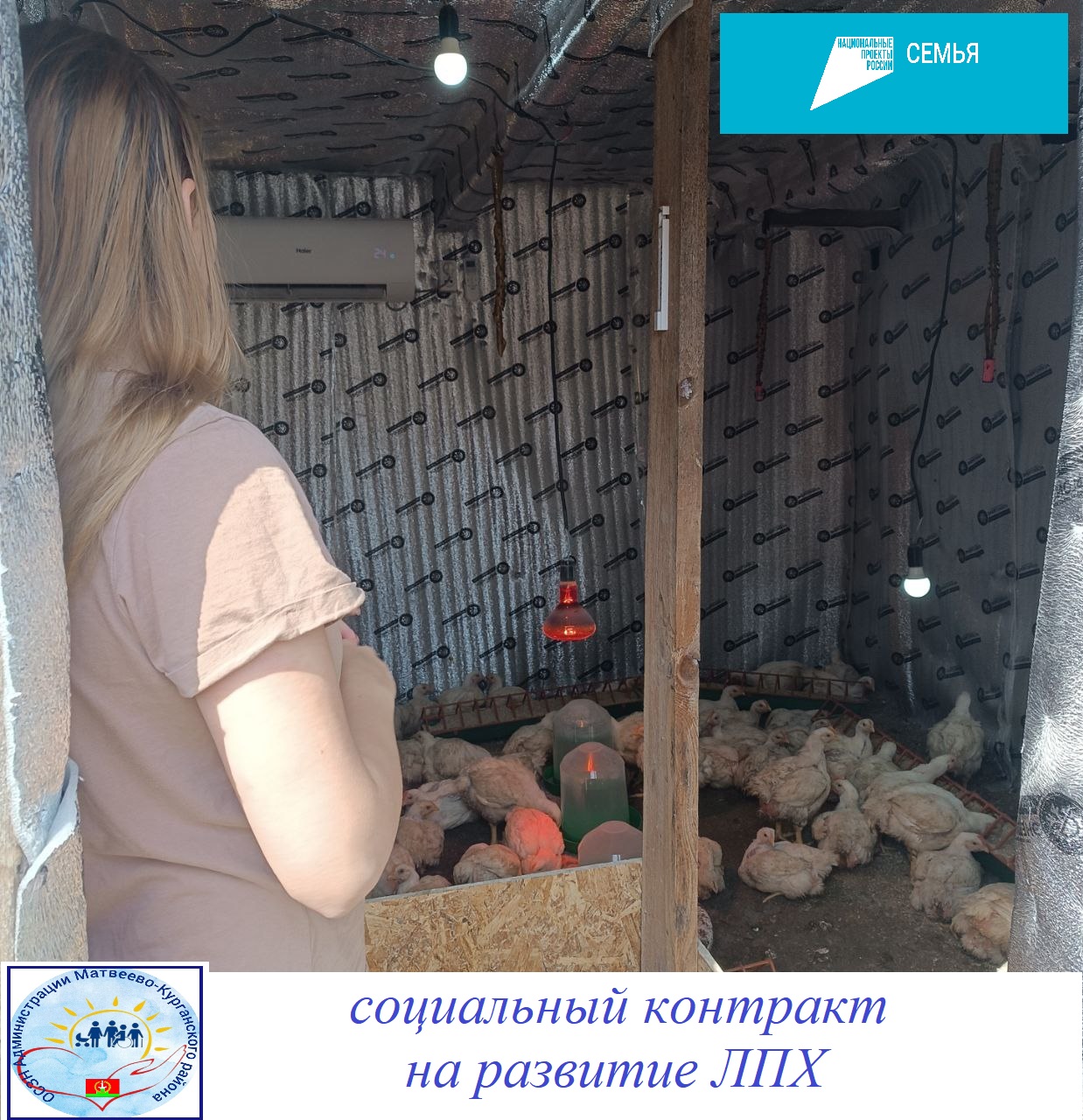 Обследование граждан заключивших социальные контракты на развитие личного подсобного хозяйства